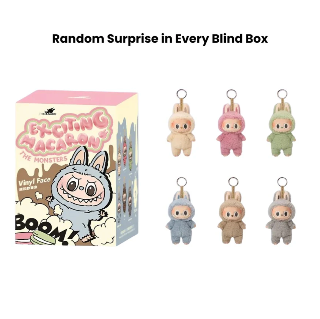 Gen 3 Labubu - Macaron Monsters Blind Box (Buy 1 Get 1 FREE)